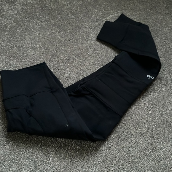 Alo High Waisted Avenue Legging black size small - Picture 4 of 4